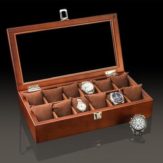 Boite A 12 Montre Bois – Le Terra Lux