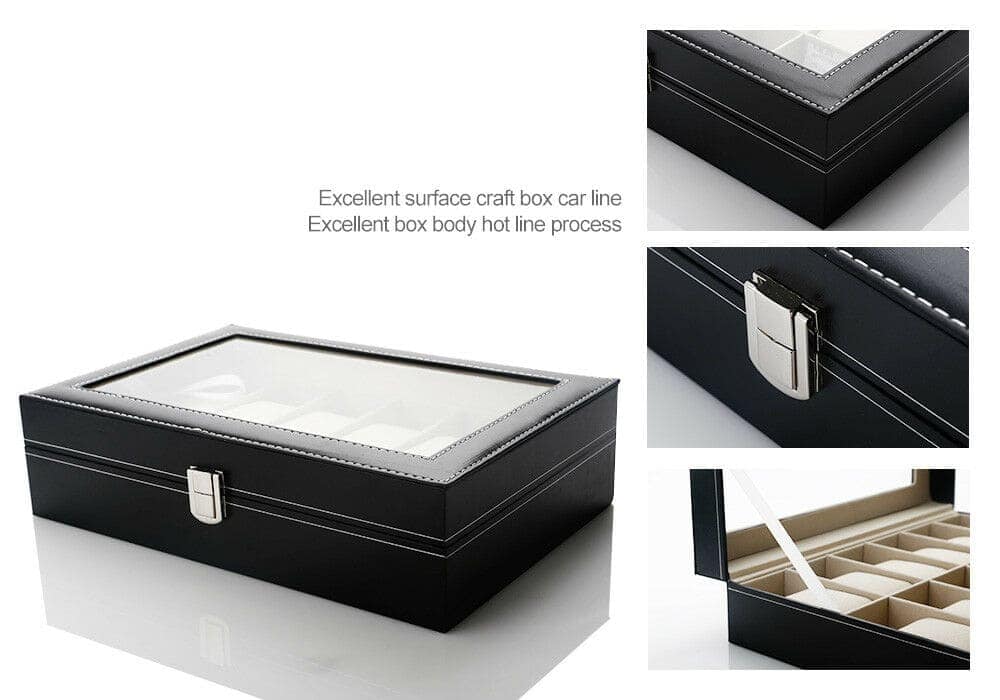 Boite A Montre 12 Emplacements – Le Linea