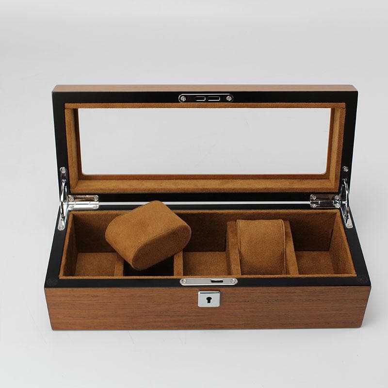 Boite A Montre En Bois 05 Emplacements – Le Borealis
