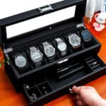 Boite A Montre Et Bijoux Carbone Tenebris