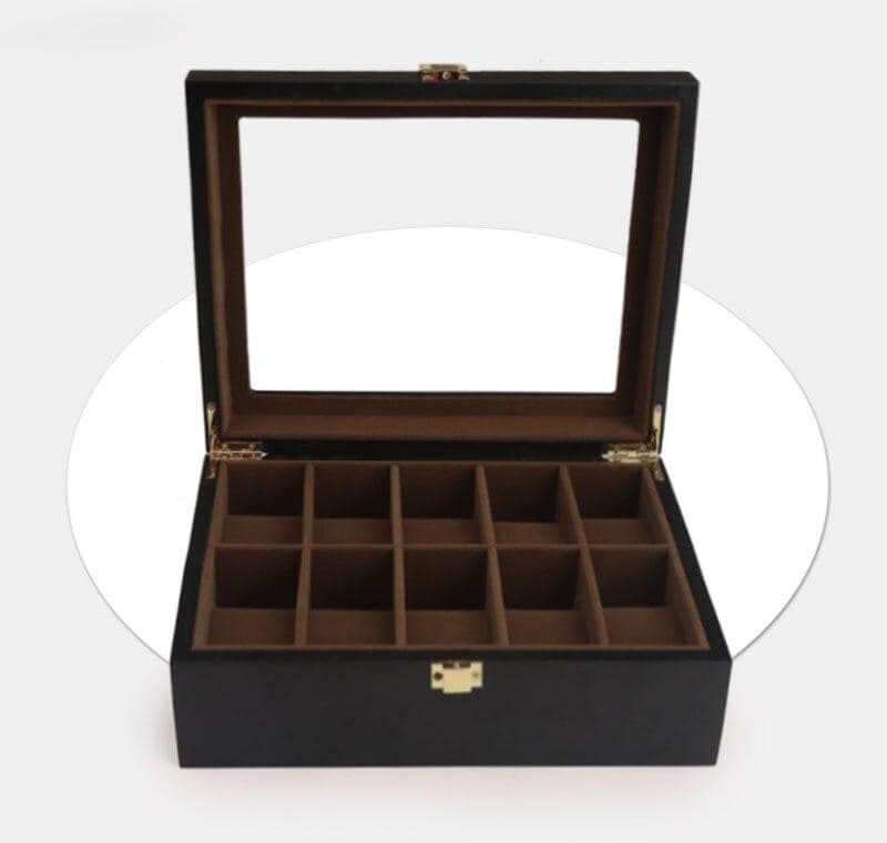 Boite À Montres 10 Emplacements – Le Quintessence