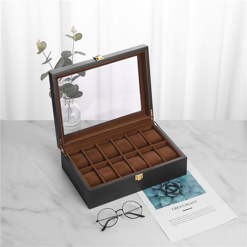 Boite À Montres 12 Emplacements – Le Quintessence