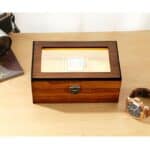 Boite À Montres Bois 3 Emplacements - Le Vintage