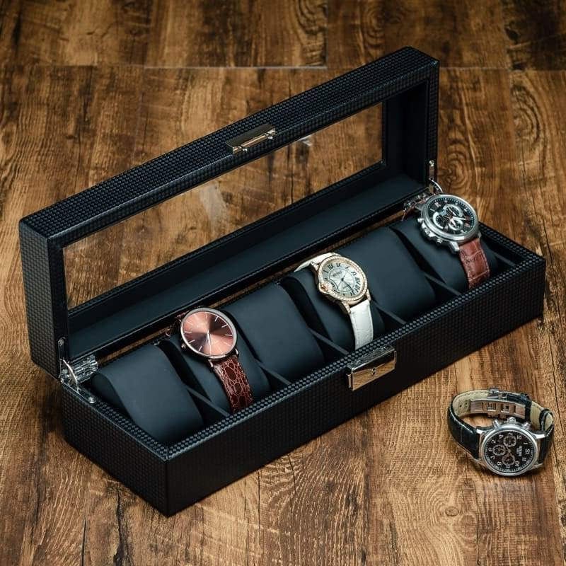 Boite Carbone 6 Montres – L’Imperialis