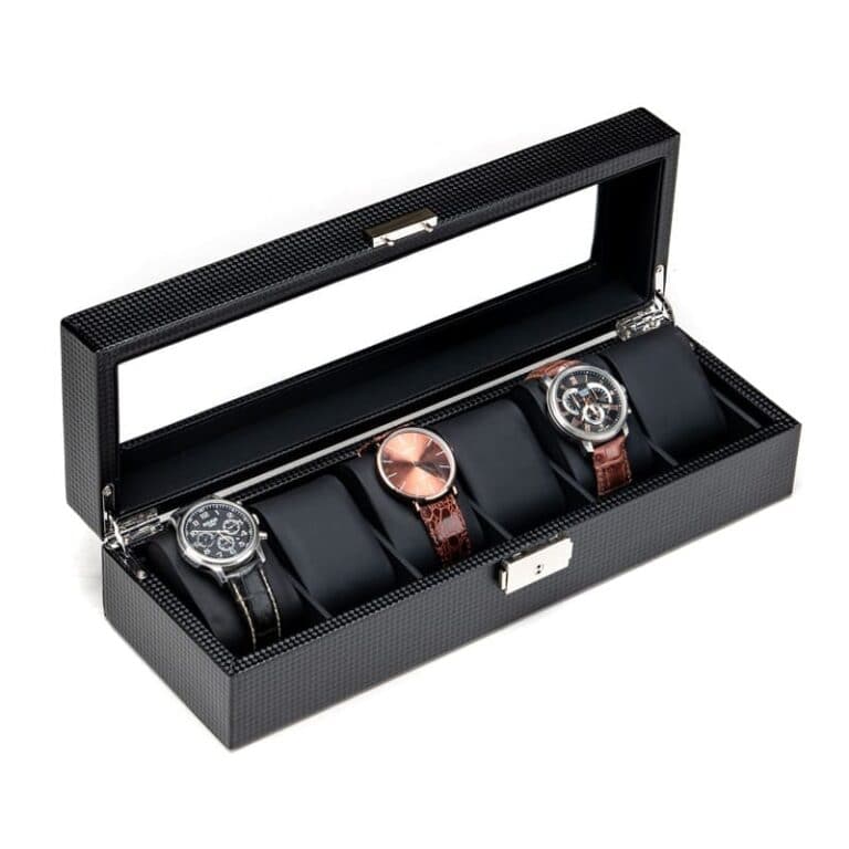 Boite Carbone 6 Montres - L'Imperialis