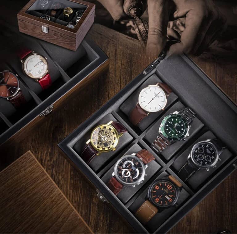 Boite Montre Bois 6 Montres - L'Imperium