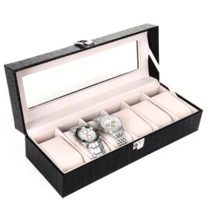 Coffret 6 Montre Cuir  – Le Regalis