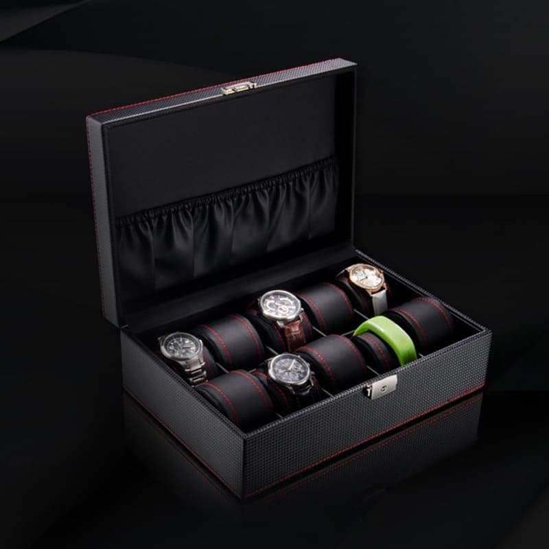 Coffret Carbone 10 Montres – Le Victorium