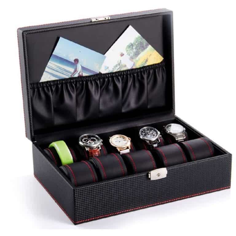 Coffret Carbone 10 Montres - Le Victorium