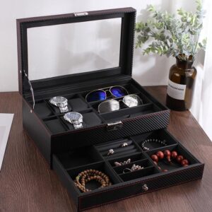 Coffret Carbone 6 Montres – Le Victorium