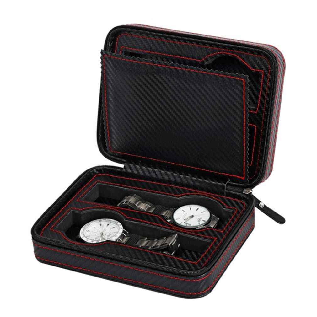 Etui 4 Montre Carbone  – L’Arcanum