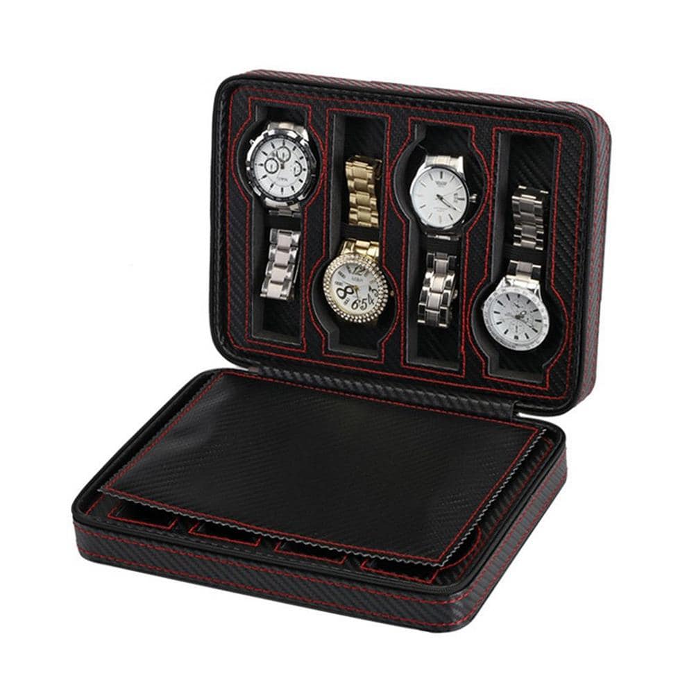 Etui 8 Montre Carbone  – L’Arcanum