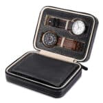Trousse Montre En Cuir 4 Slots Essentia
